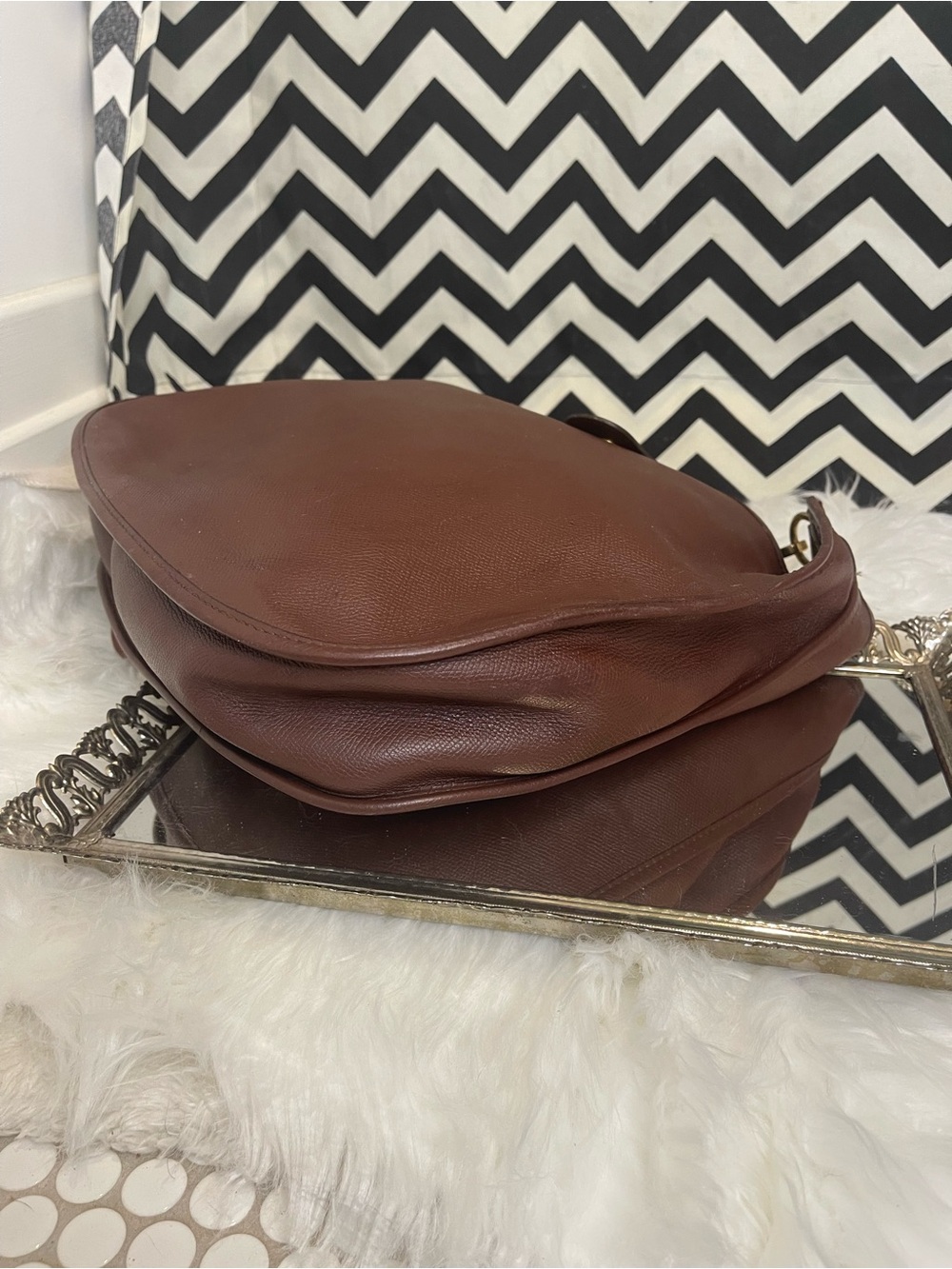 Hermès Vintage Evelyne I, 29 PM Crossbody Bag Rouge H Ardennes Leather 1988, GHW - Picture 7 of 16